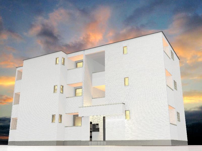 熊本市中央区九品寺３丁目のアパート