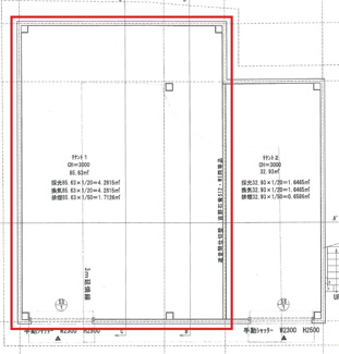 【間取り】 | 道後湯之町貸店舗