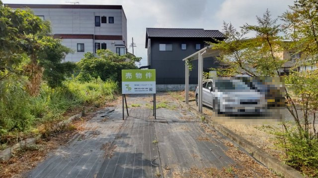 西条市明屋敷土地【1,200】96.39坪の土地図
