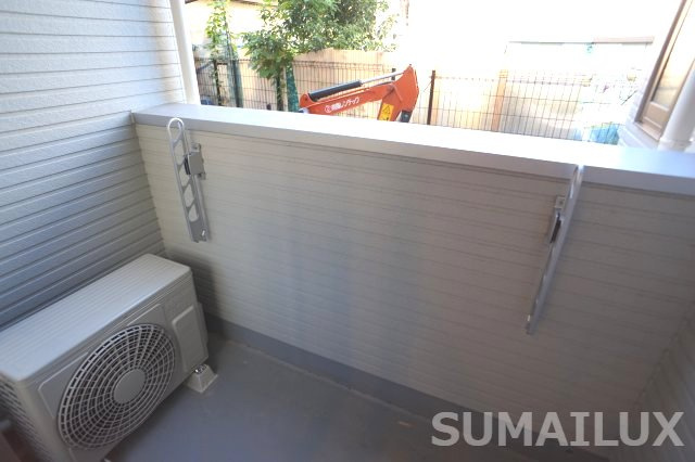 R-smart九品寺M2のバルコニー