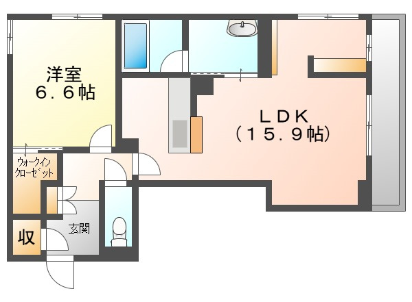 セントリビエの間取り