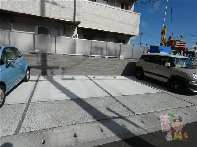 セントリビエの駐車場