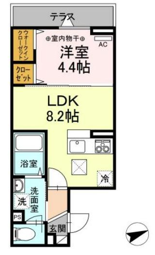 ルチェ・ソラーレの間取り
