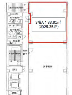 【間取り】 | 瓦町スクエアビル | 瓦町スクエアビル　間取り図