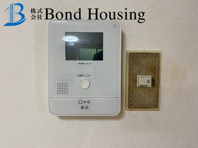 室内リフォ歴有　室内綺麗　大久保町大窪　中古戸建の防犯設備