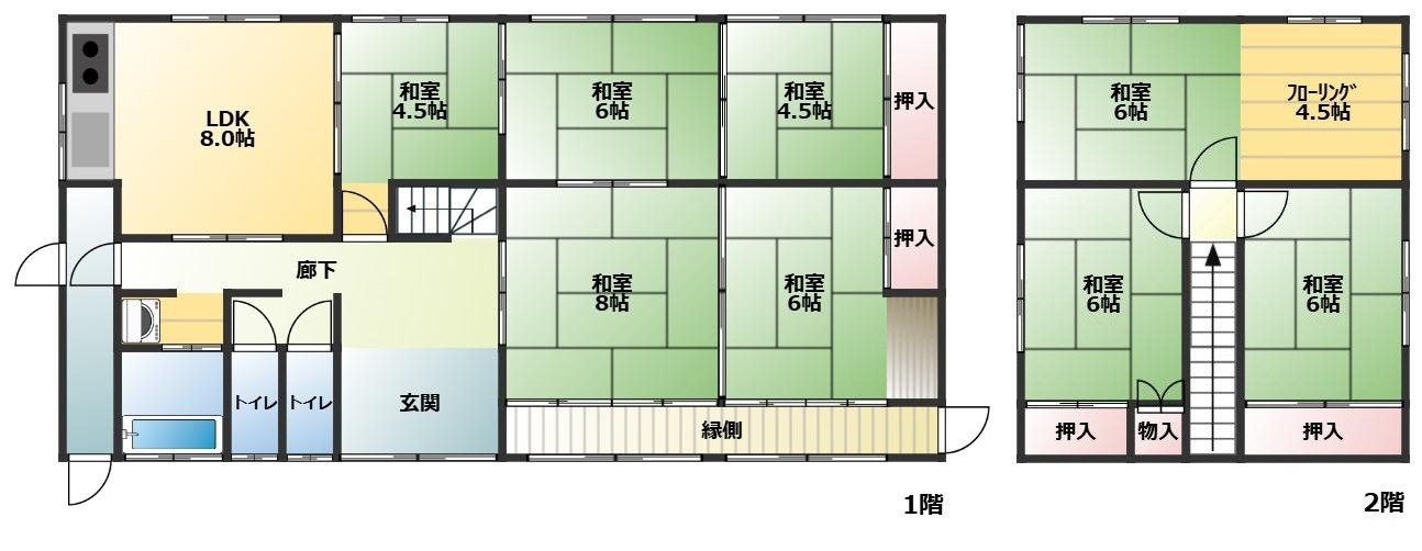 【間取り】の画像