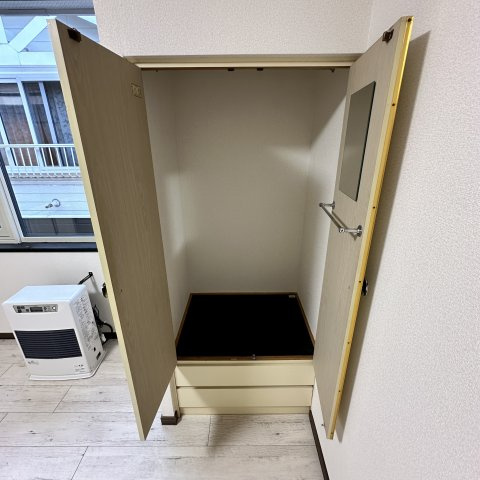 ホワイトハウス２の収納|収納のためのスペースです