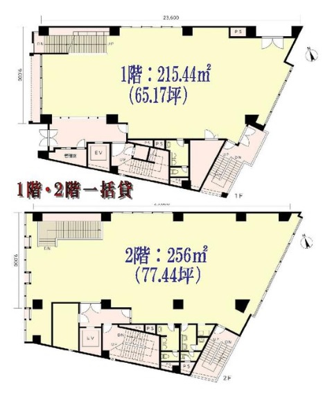豊島区南池袋１丁目の店舗事務所の間取り