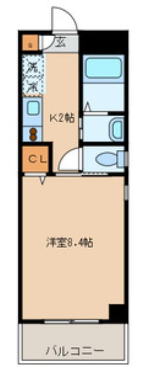 藤月マンションの間取り