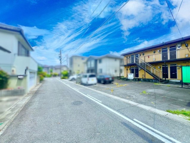 長久手市桜作土地の前面道路含む現地写真