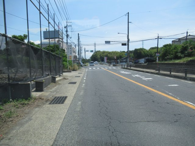 津山市楢　業務用地　500坪の外観