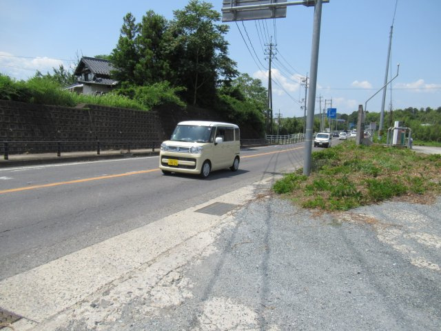 津山市楢　業務用地　500坪の外観