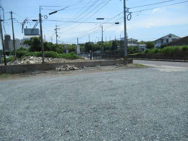 津山市楢　業務用地　500坪の外観