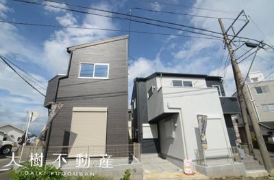 【外観】 | 海老名市大谷北４丁目　新築戸建て　全2棟　【仲介手数料無料】 | 【仲介手数料無料でご紹介可能です】大樹不動産