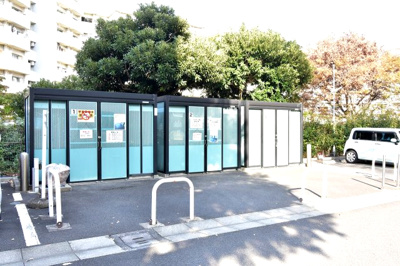 【その他共用部分】 | 南永田団地1-6棟 | 敷地内ゴミ置き場です。