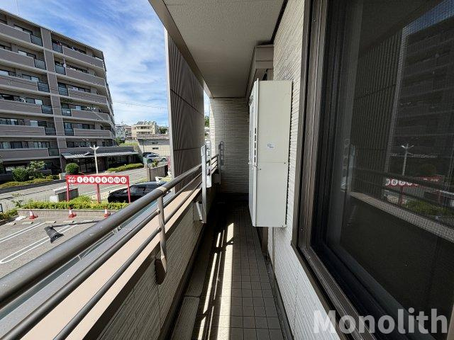 シャーメゾン紺屋のバルコニー