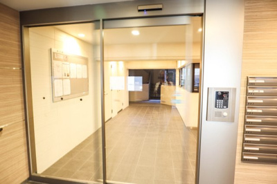 【エントランス】 | 谷町グリーンハイツ | オートロックが有ります！