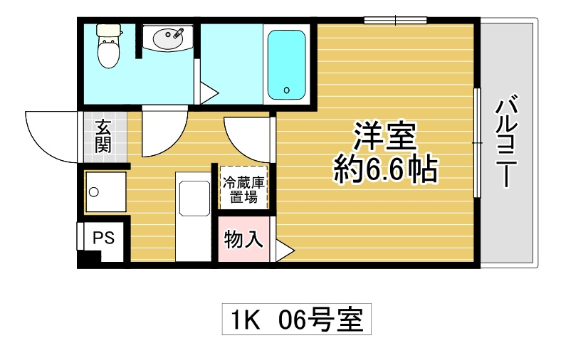 ヴィラナリー鶴見の間取り