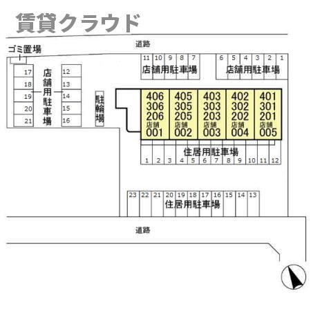 K,reizendの区画図