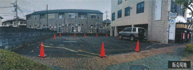 あきる野秋川　売地の前面道路含む現地写真
