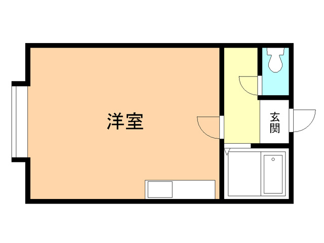 フローラルハイムＡの間取り