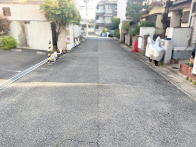 【前面道路含む現地写真】 | 山科区音羽八ノ坪　新築戸建
