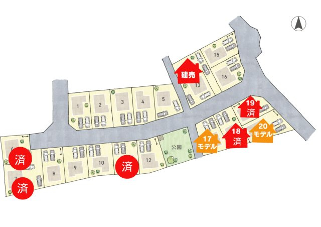 COLORSグリーンヒル瀬田南20区画　大津市神領2丁目