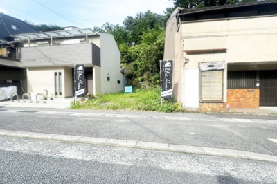 【前面道路含む現地写真】 | 山科区日ノ岡一切経谷町　注文住宅　建築条件なし　土地 | 〈こちらの物件〉に興味がある方はお気軽にお問い合わせ下さい！月々のお支払い希望額からお客様が購入可能な物件の価格をシミュレーション致します(*´▽｀*)