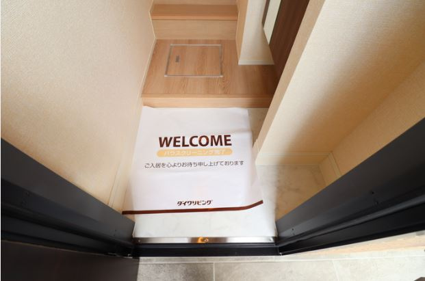 アリビオの玄関