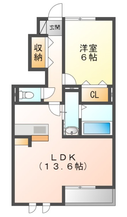 ルヴァンドゥソレイユの間取り