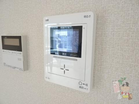 メナージュのセキュリティ|カメラ付インターホン