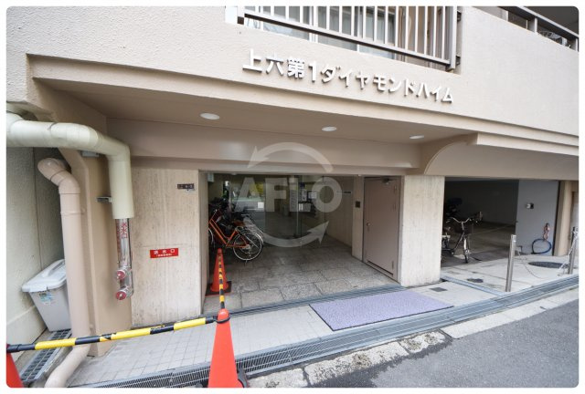 上六第一ダイヤモンドハイム　生魂小学校区のエントランス|上六第一ダイヤモンドハイム　エントランス