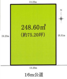 あきる野市秋川２丁目売地の画像