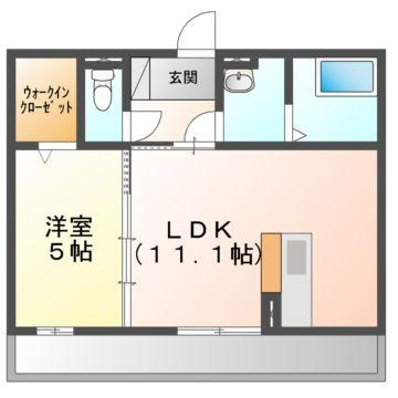 Ｅｌｐｉｓ　Ⅱの間取り