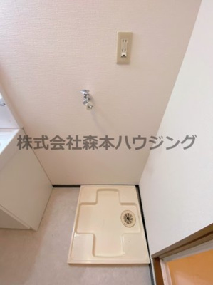 【設備】 | 　メゾンバニNo.3 | 室内洗濯機置き場です