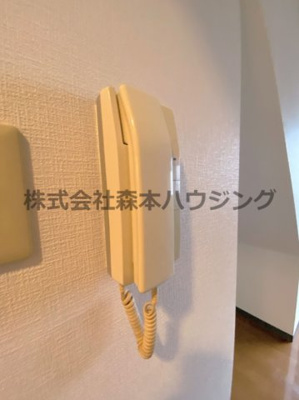 【セキュリティ】 | 　メゾンバニNo.3 | インターフォンついてます
