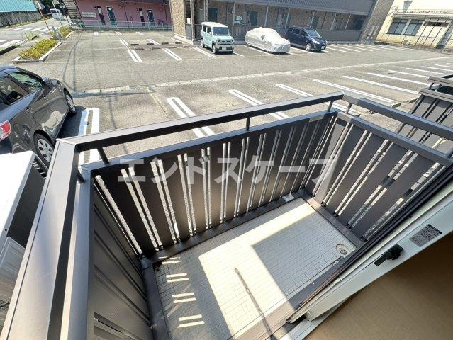 ｍｏｄｉｓｈ　Ⅱのバルコニー|高崎、前橋のお部屋探しはエンドスケープまで！お客様の理想お聞かせ下さい♪