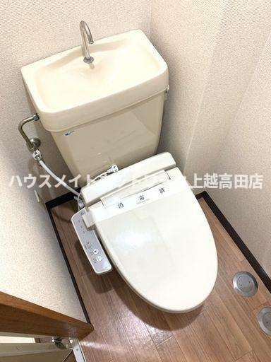 ハイツソアールⅠのトイレ|温⽔洗浄暖房便座