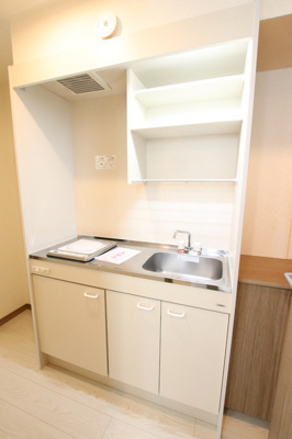 1口IHコンロ付のキッチン