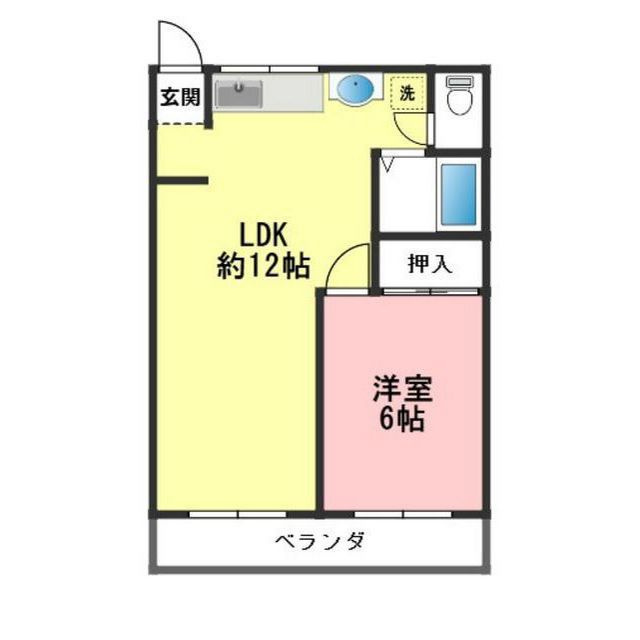 多恵第二ビルの間取り