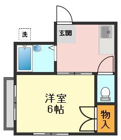 岩井マンションの間取り