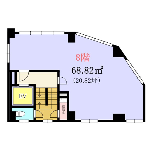 【間取り】 | ＡＵＢＥ新川ビル