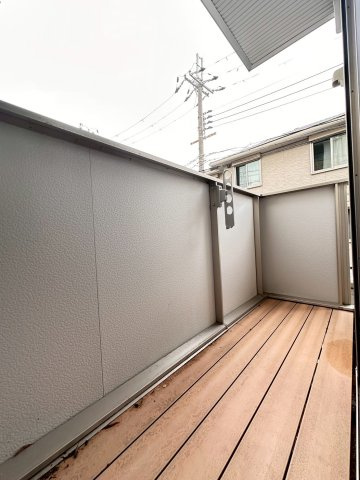 セジュール上穂積のバルコニー