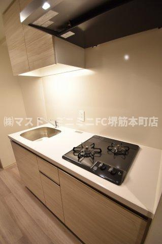 旧プレール・ドゥーク堺筋本町Qのキッチン