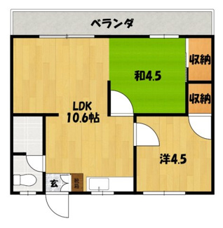 【間取り】 | 名嘉真アパート