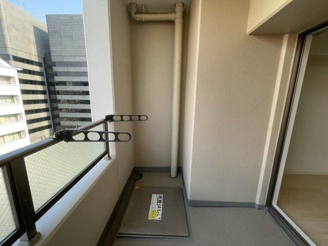 パークフラッツ江坂のバルコニー