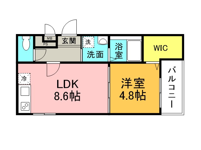 フォルトゥーナ桜の間取り