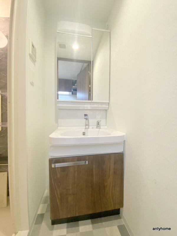 プレサンス朝潮橋ベイ・ブリーズ　仲介手数料無料の洗面所