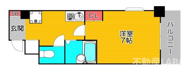 メゾンドフェンテの間取り