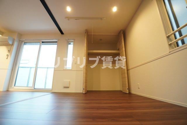 D-ROOM新宿ⅠーBの寝室